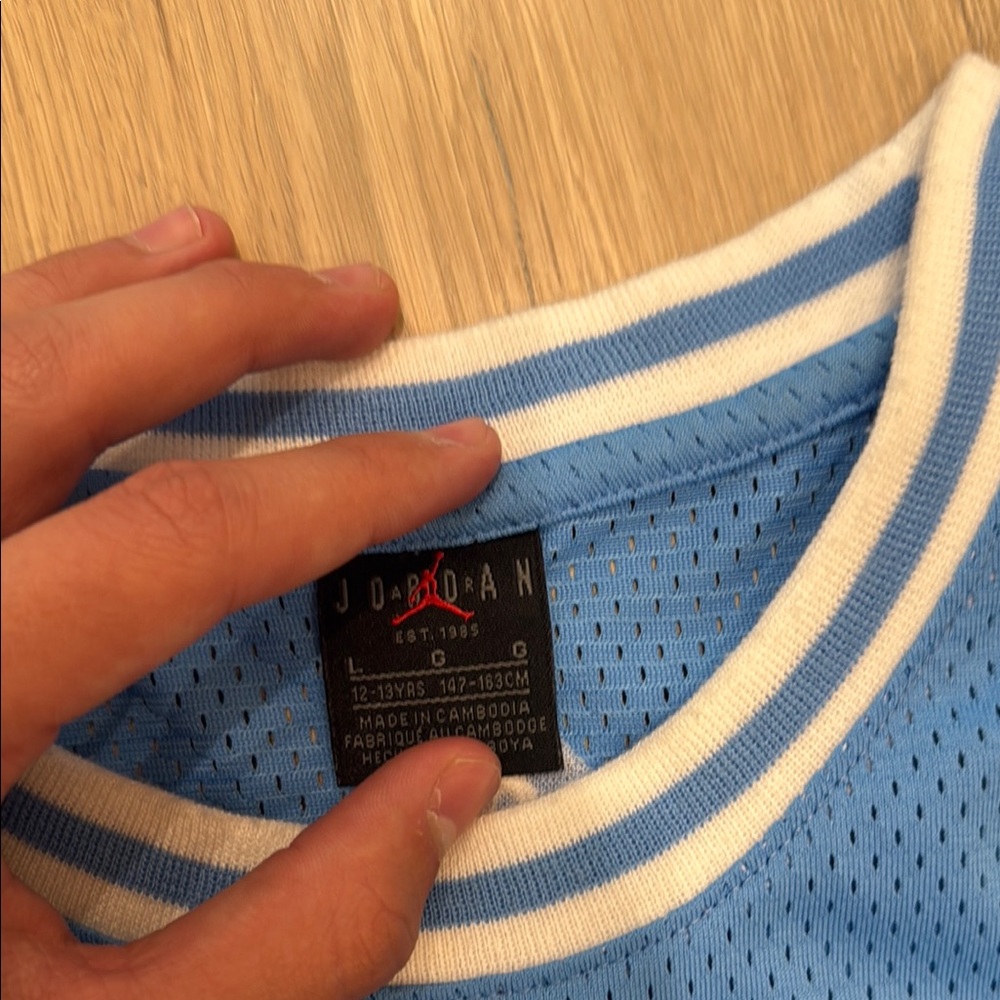 Jordan Black and Blue Basketball Jerseys Classic Design - Picture 12 of 14